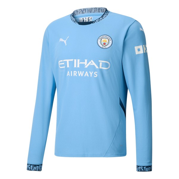 Tailandia Camiseta Manchester City 1st ML 2024-2025